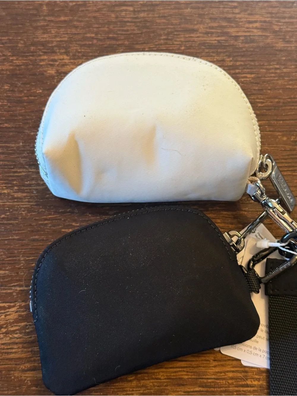NWT Lululemon dual pouch wristlet
